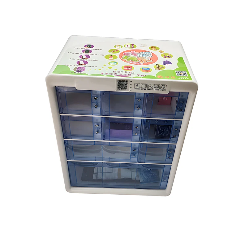 Room vending cabinet 9 grid hotel mini vending machine shared small vending