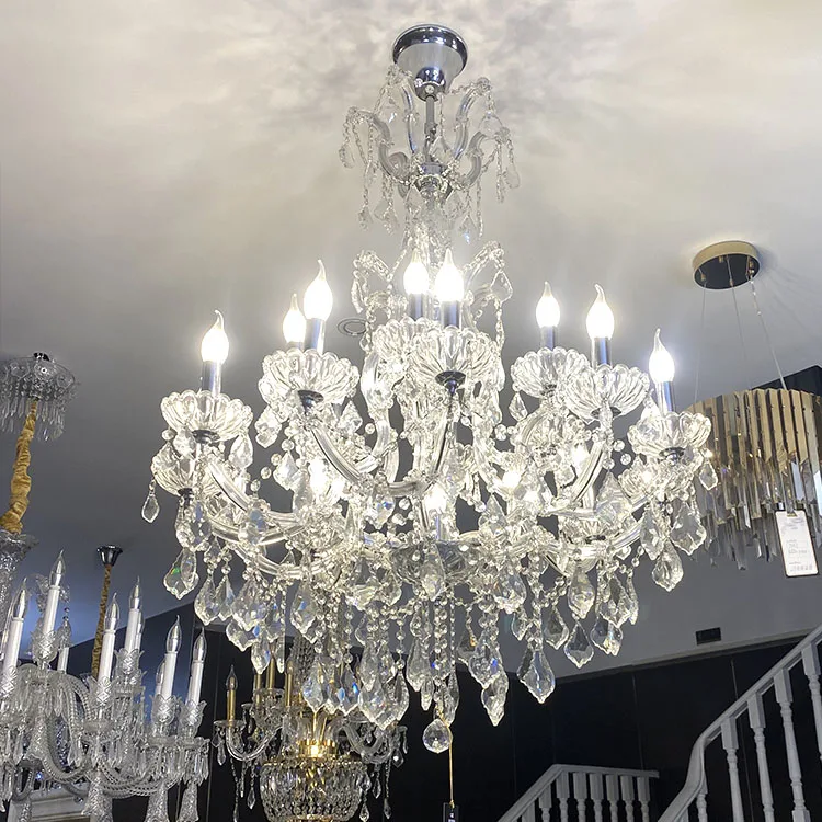 luxury Modern Chandelier lights K9 crystal chandeliers & luminaires for living room lamp home light fixtures chandeliers Light