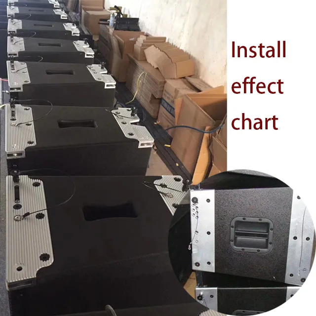  New design XY-008/010/012 CNC processing Audio line array hanger Rigging