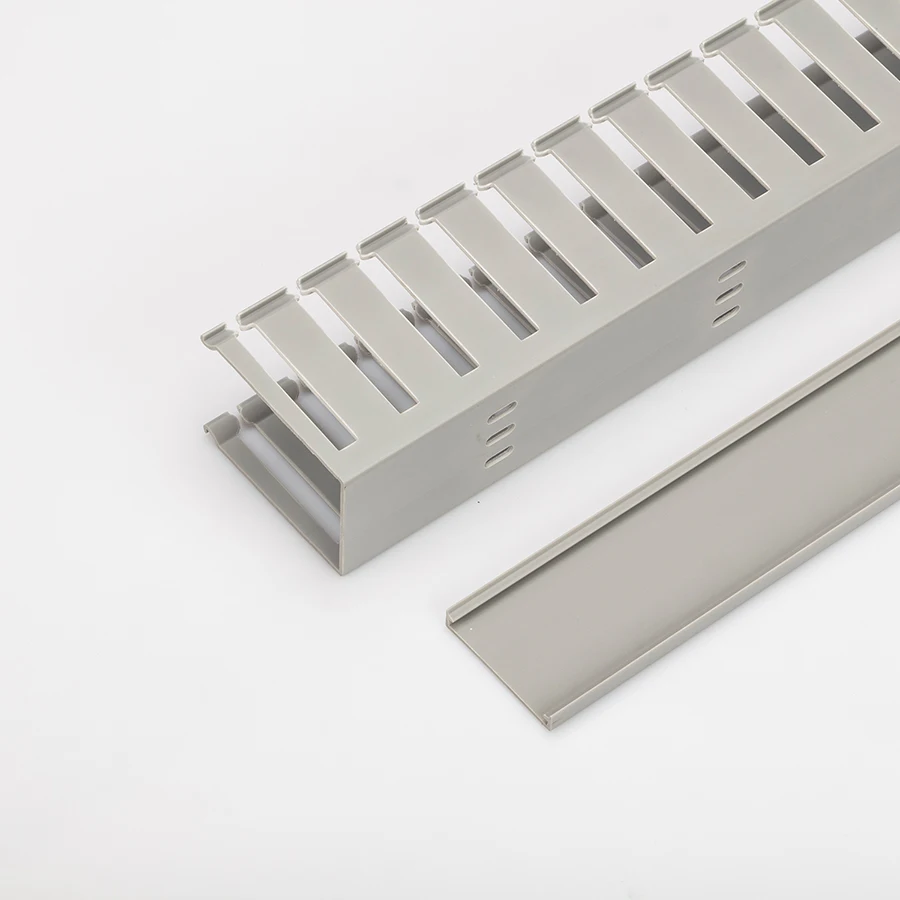 Factory Wholesale Plastic Wire Duct PVC Cable Tray Trunking Electrical Accessories