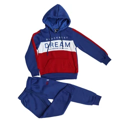 Низкий минимальный заказ, новый модный детский комплект для бега для мальчиков, осенне-зимние костюмы для бега, детская хлопковая толстовка для мальчиков, комплекты одежды