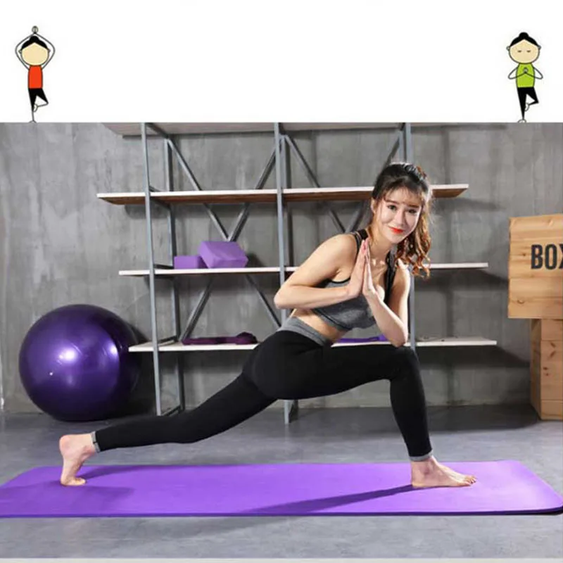  High density Eco-friendly NBR custom yoga mat