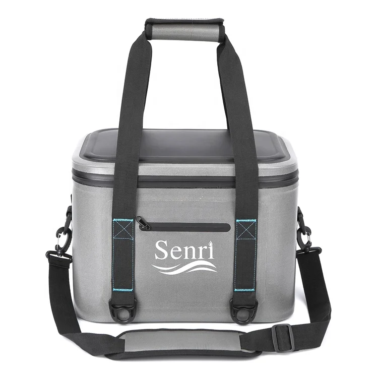 Waterproof Soft Cooler Bag Camping Cooler Keeps Custom Insulated 15L Food 840D Nylon Oxford Double Stick Polyester TPU,TPU SENRI