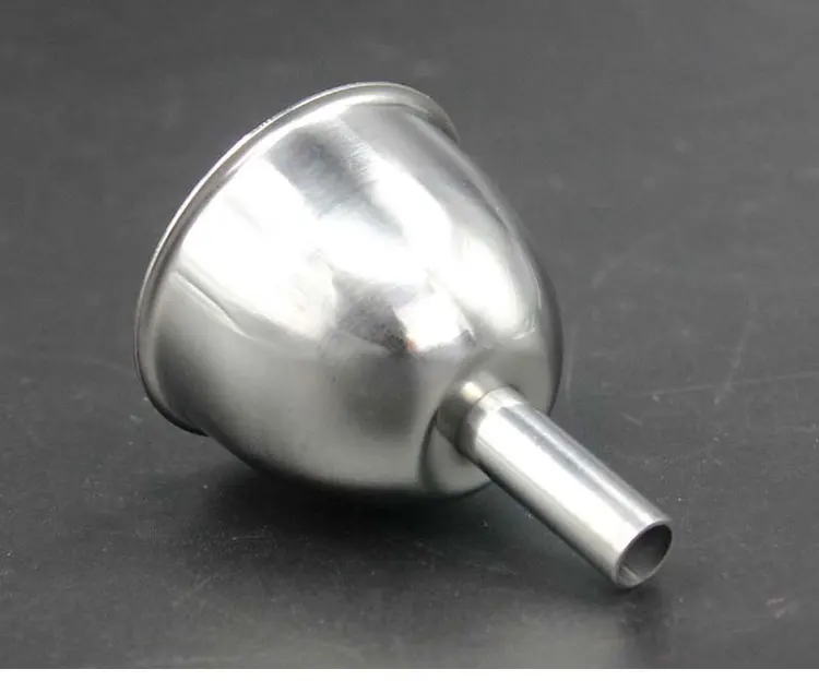 New Top Seller OEM Multifunctional Home Kitchen Oil Water Spices Wine Flask Stainless Steel Mini Funnel