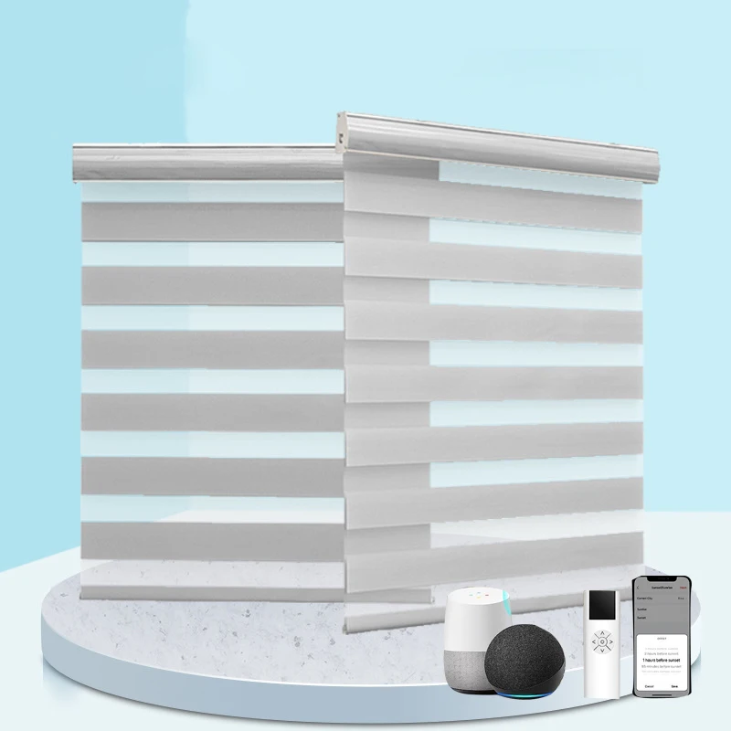 wholesale zebra blinds battery operated smart cordless blinds made to measure motorized wifi blackout roller blinds
