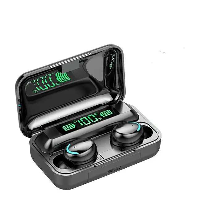 Original Manufacturer New Product F9 TWS BT5.0 Earbuds Earphone Fast Paring Wireless Headset Earphone