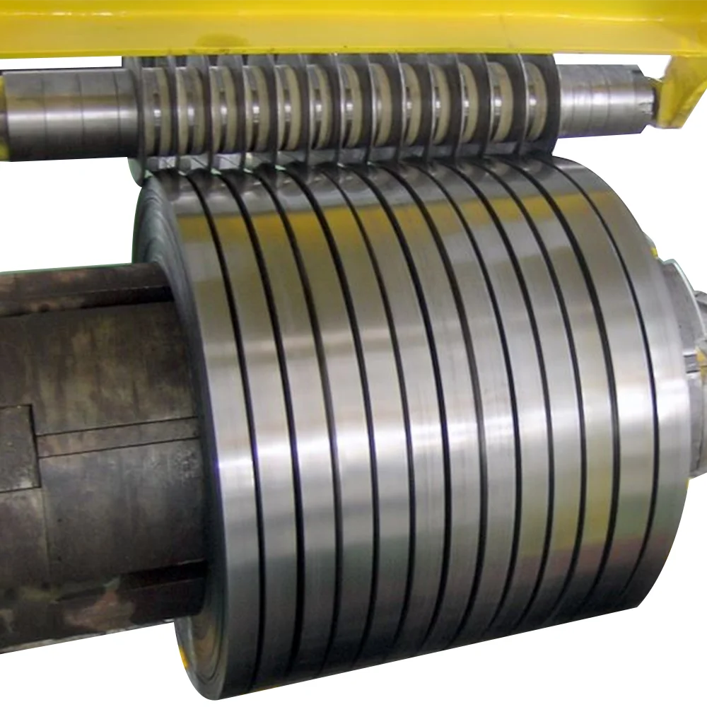 Width 8.6mm  Hot Dipped Galvanized Steel Stripe Galvanized Strip   GI strip narrow slit earthing galvanized steel band