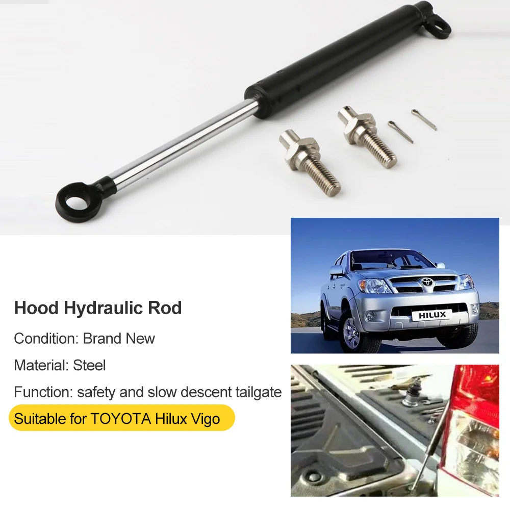 Car Rear Trunk Lift Slow Down Damper Gas Springs Support Lift Gate Struts Tailgate  For TOYOTA Hilux Vigo 2005 2006 2007 2011
