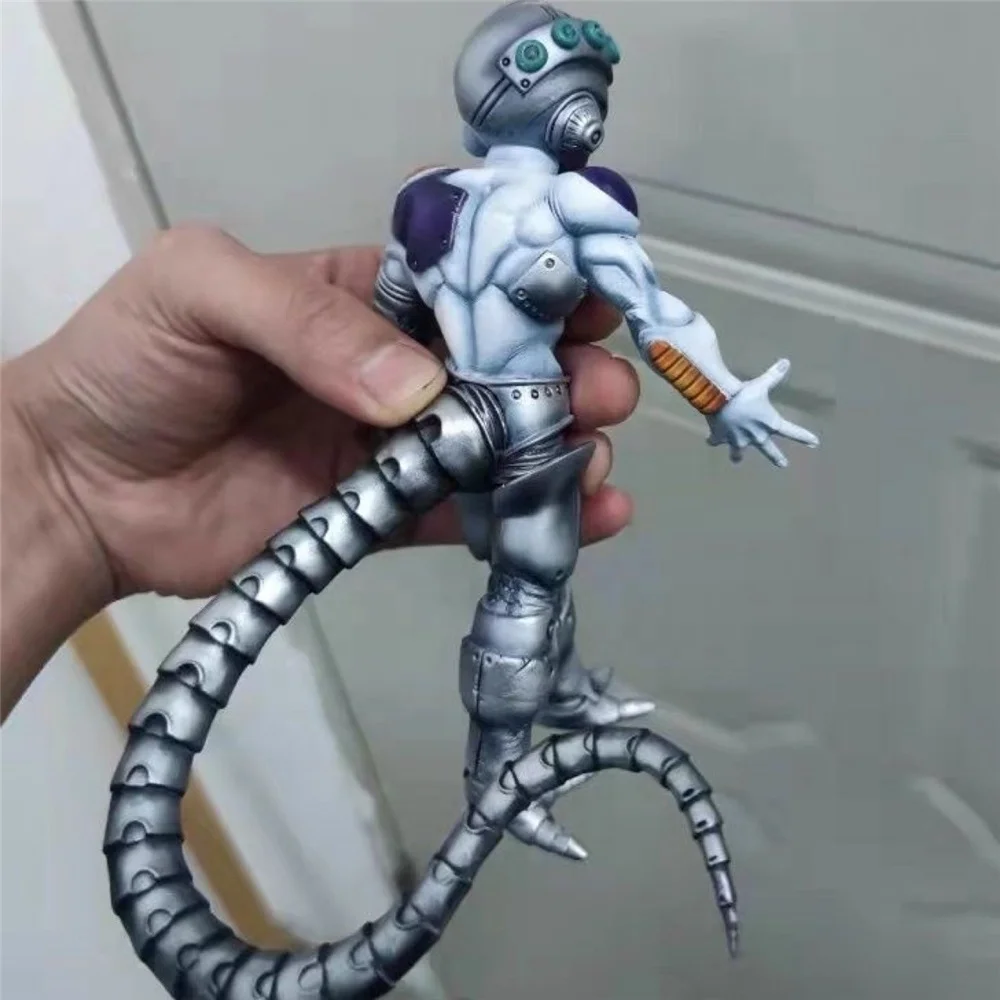 18 см DBZ Супер Saiyan Frieza робот из ПВХ фигурка аниме Коллекционная модель куклы игрушки мультяшный Настольный орнамент с упаковкой коробки