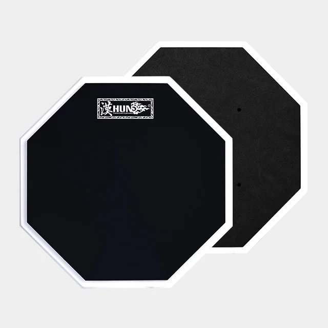 Percussion Instruments Custom Logo Silicone Rubber Single side Practice Pad 10 inches