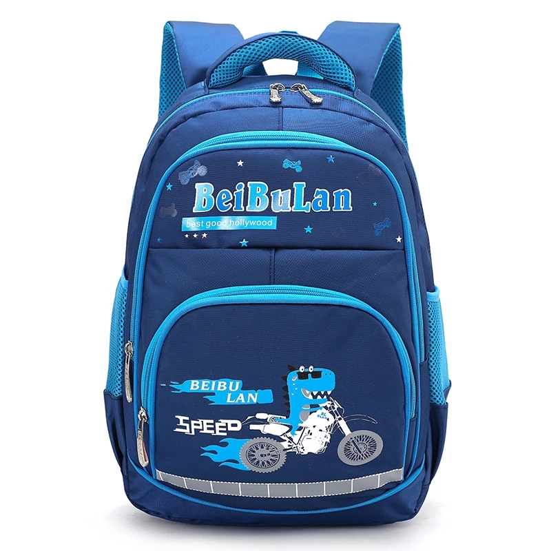 Waterproof and reinforced durable schoolbag schoolboys and girls fashionable cartoon comfortable backpack