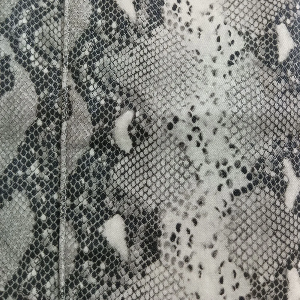 cheap price 7.9 oz slub black white denim fabric for jeans