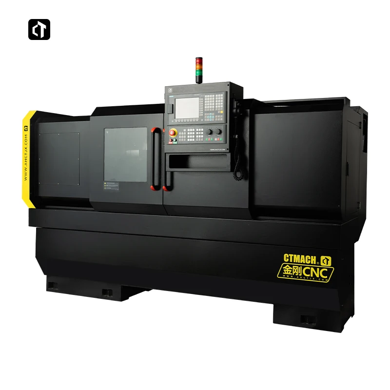 CTCNC40C The best quality high precision DIY metal lathe machine tool CNC lathe automatic lathe
