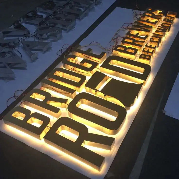 Koncept Hot-Selling 3D Letter Shop Signs Luminous Building Customized Business Signs Logo Outdoor Storefront Led Letters