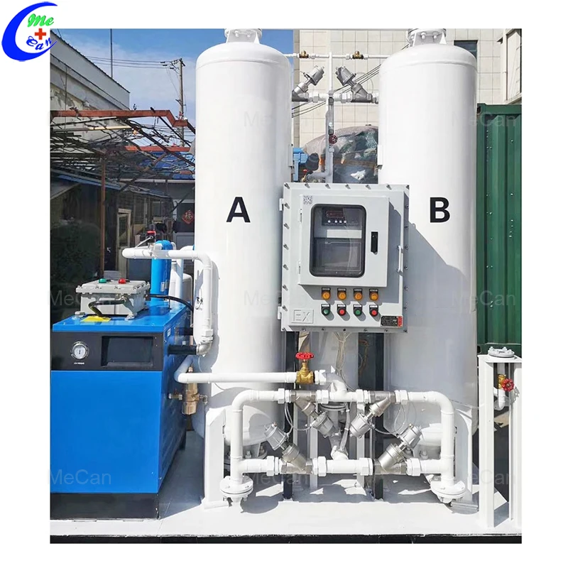 Oxygen Concentrator Hospital 2Nm3/h High Purity Medical PSA Oxygen Generator
