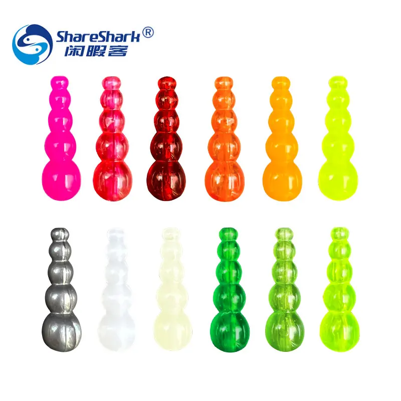 Stacked Fishing Spinner Beads Trout Beads Walleye lure Walleye Rig Spinner Making Tackle