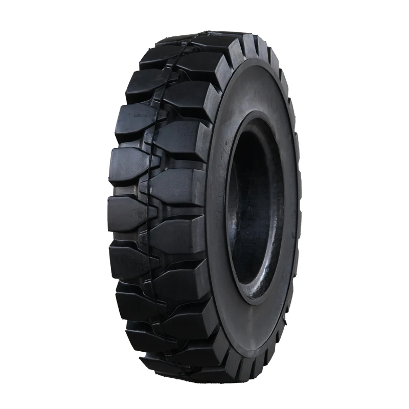 High quality 8.25-15 7.00-12 6.50-10 forklift tyres mine-use industrial vehicle tyres reinforced sidewall and rim protection