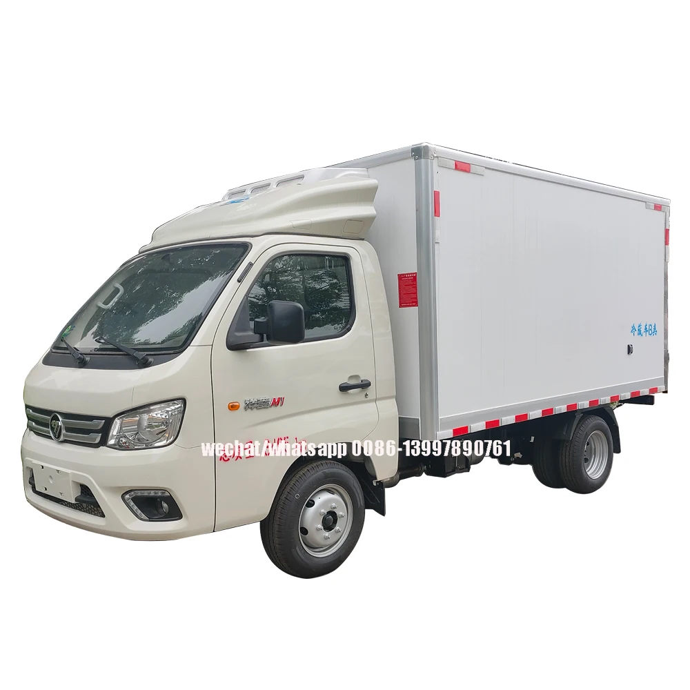 CLW GROUP Refrigerated Truck Guaranteed 100% Factory Supply FOTON  1.5 tons- 3 tons Refrigerated Truck/Cargo Truck For Sale