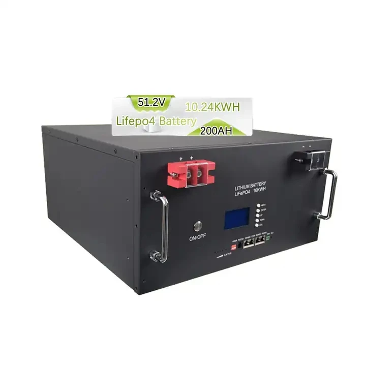 Smart Bms Rechargeable Lithium Ion Batteries 10kwh Lifepo4 Solar Home Rack Mounted Energy Storage 51.2V 200ah Lifepo4 Battery
