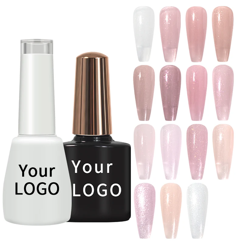 Vendenni Three Step Uv Gel Nail Polish Nude Golden Hot Sale Private Label Color Gel Polish