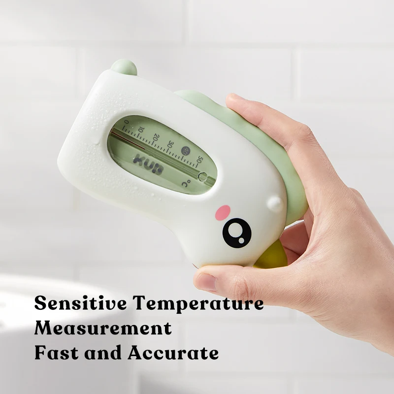 KUB Baby Bath Products Cute Cartoon Kids Water Temperature Measuring Safety Eco-Friendly Baby Bath Thermometer