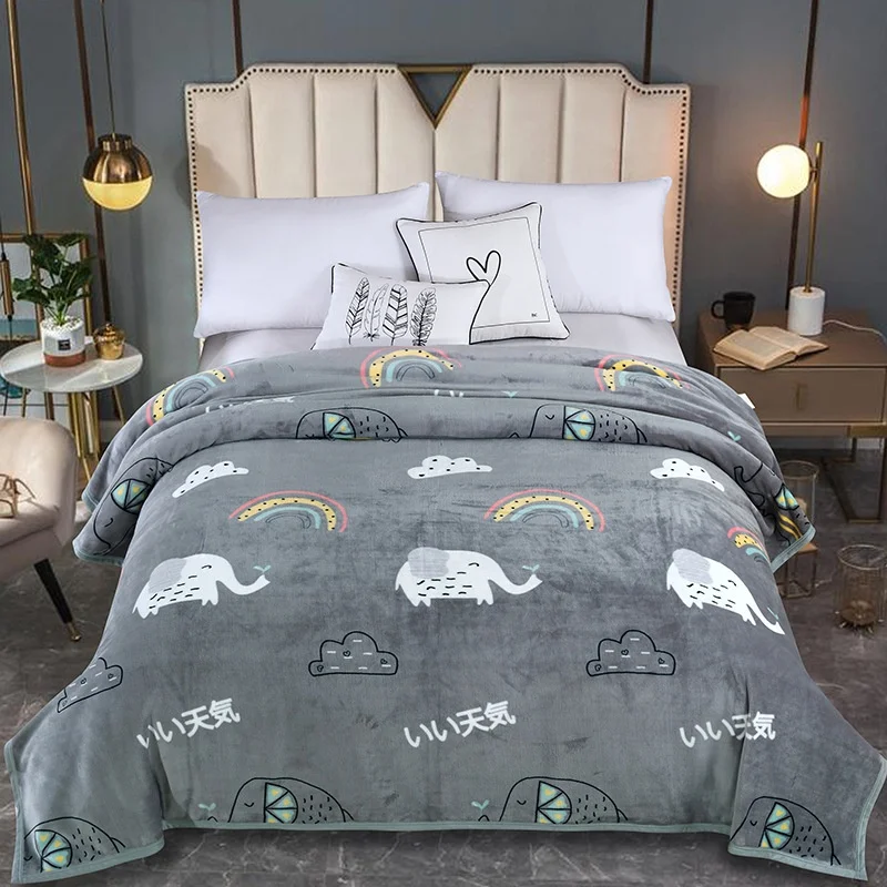 Lovely coral velvet blankets manufacturer wholesale blanket for children