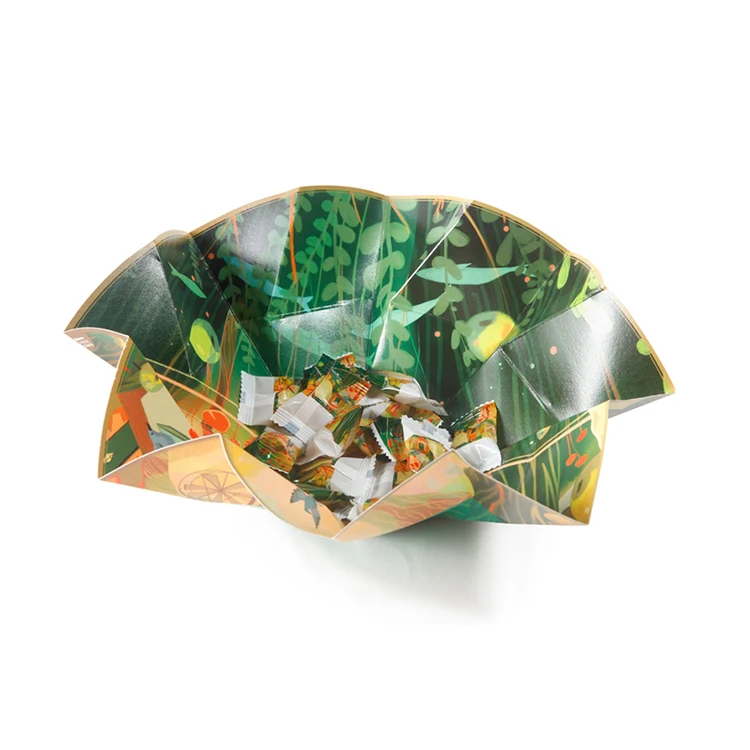 
Factory Sale Customized Paper Plate Gift Package Assorted Gummy Candy Dried Fruit Qingmei Greengage Pitted Umeboshi Prune Candy 