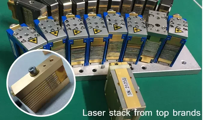 3 Wavelength diode laser hair removal 800w 755 808 1064 diode laser Stack