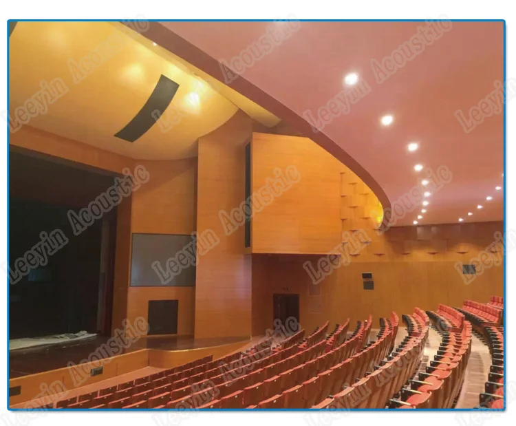 Factory Wholesale Sound Absorption Wooden Pattern for Building Decoration Acoustic Panel Wall Panel