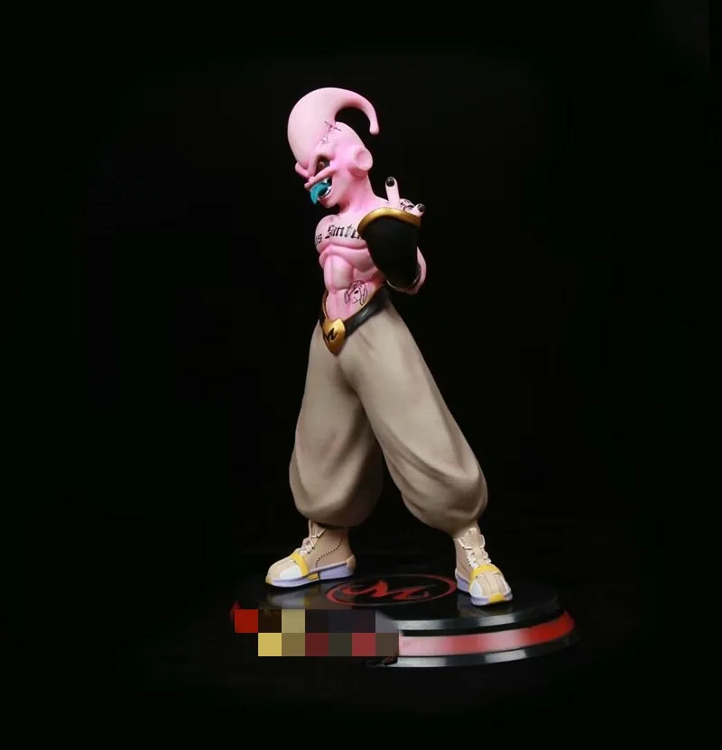 28cm anime GK DBZ Super saiyan Majin buu action figure Tattoos buu figure PVC model toy for gifts