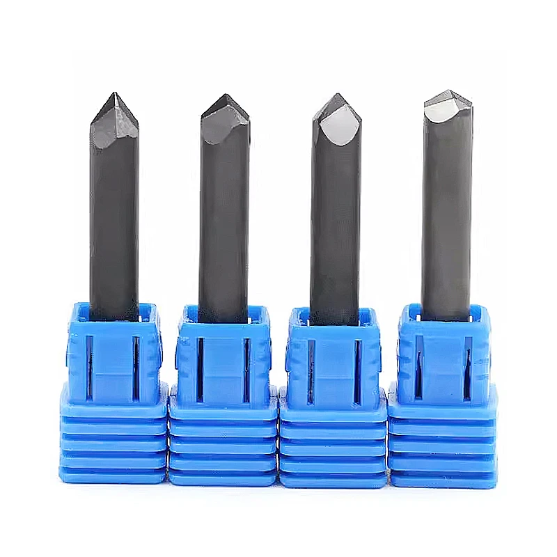 Diamond 70/90/120 degree PCD engraving cutting head 0.2mm stone marble milling tool