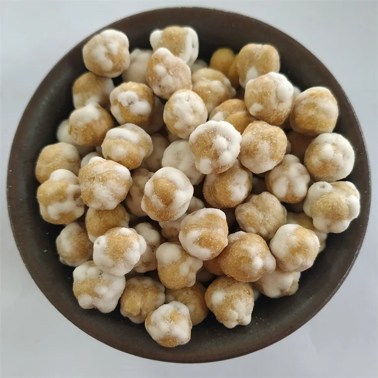 Chinese new crop hot sale snacks chickpeas coated with wasabi