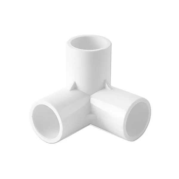 New Hot Product Furniture Grade 3 Way Pipe Connector PVC Pipe Fittings 3 Way Elbow