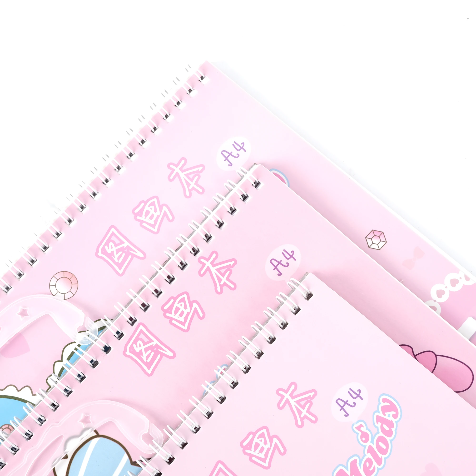 Wholesale Custom Kids Drawing Book  OEM Sketch Book Watercolor Sketchbook for Drawing