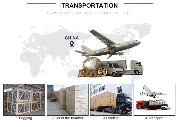 air to air conditioning floor heating home ventilation air handling unit