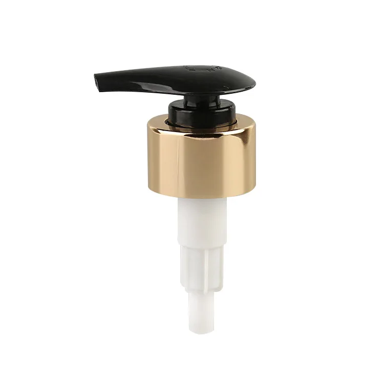 Пластиковый алюминиевый Золотой лосьон-насос 24/410