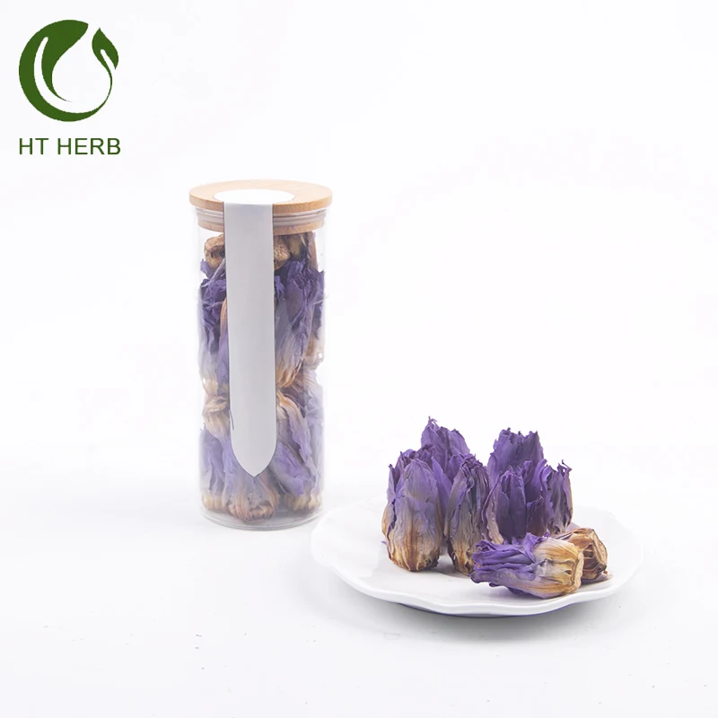 
Traditional Chinese herbal blue lotus tea health dried blue lotus. 