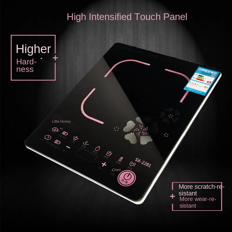 Kitchen Used 3500W Commercial Electric Electromagnetic Induction Cooker Cooktop Black Silver OEM Glass