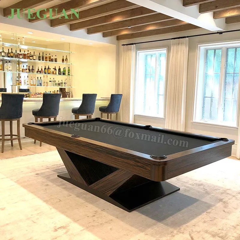 9ft Pool Snooker & Billiard Table Strong Wood Grain Frame and Legs 9ft Pool Table