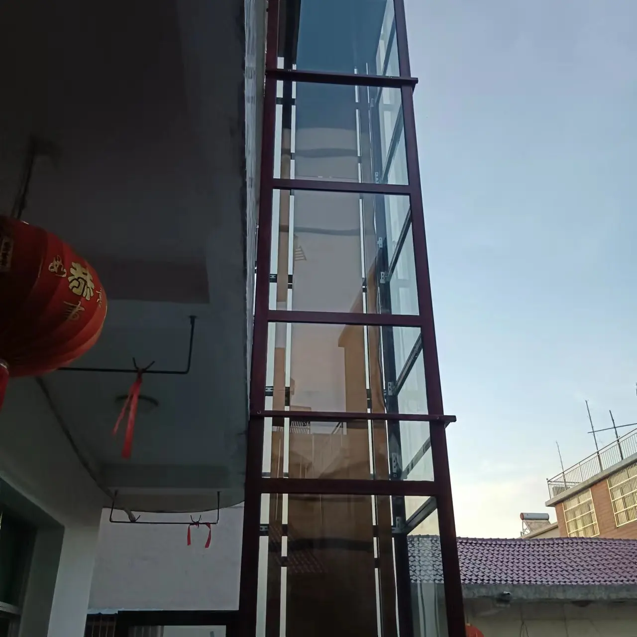 China High Quality Home Elevators Small Residential Lift Freestanding Ascenseur Outdoor Passenger Glass House Luxury Elevator