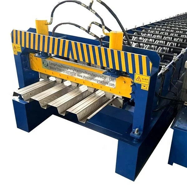 2MM thickness floor deck machine  1.5 inch metal floor deck roll forming machine roof decking machinery