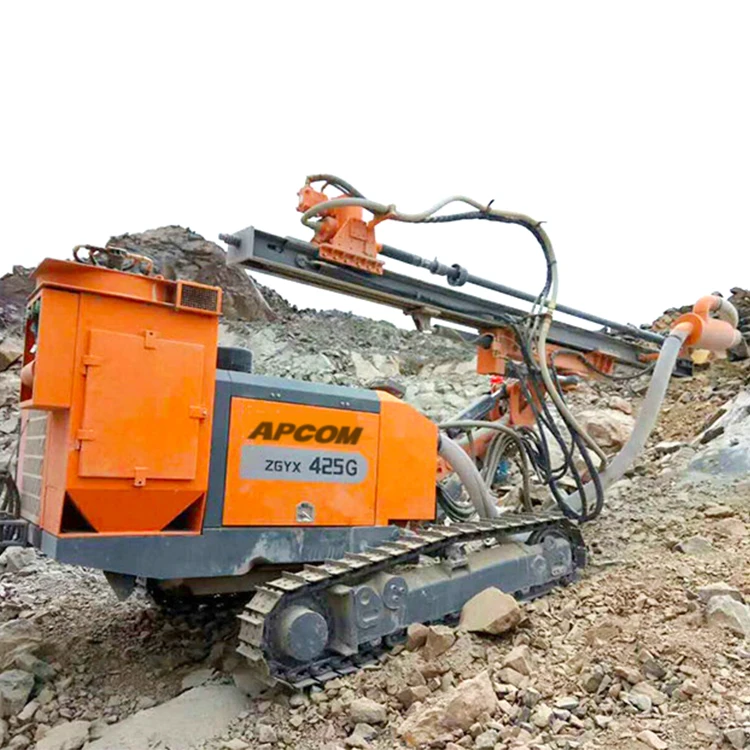 APCOM ZGYX 425G ZEGA portable drilling rig Kaishan portable mining blast hole drill rig for sale