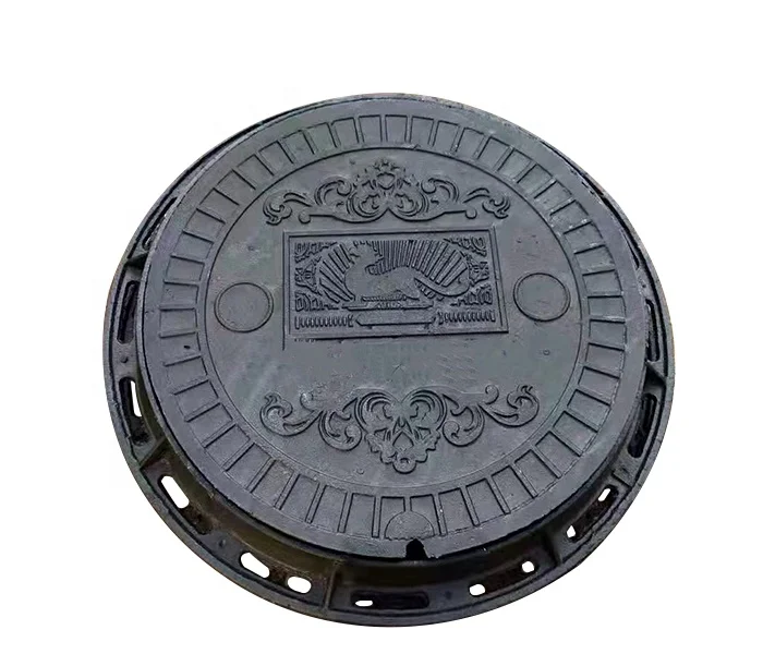 Square and Round Ductile Cast Iron Manhole Cover Ductile iron manhole cover Iron Manhole Sewer Cover