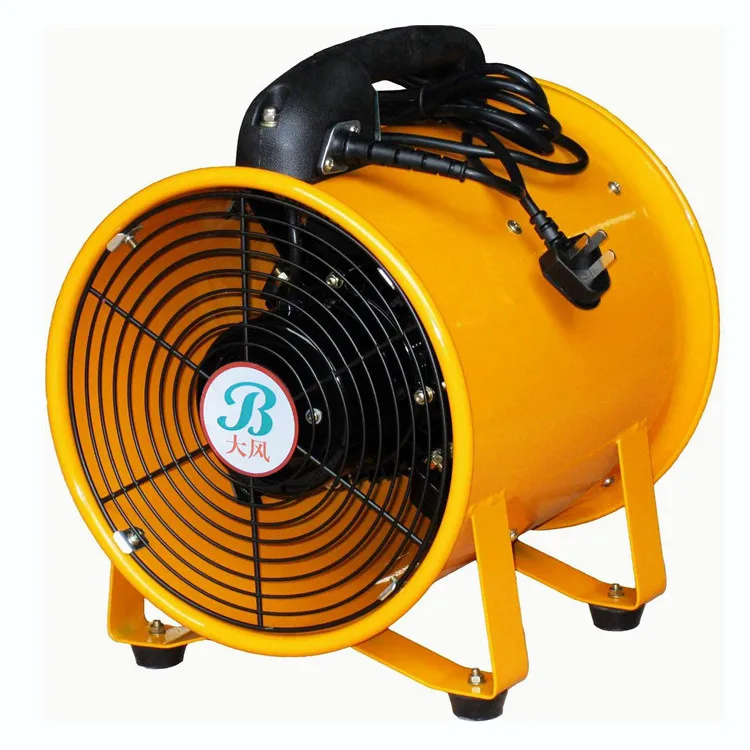 
250mm European plug Portable ventilating axial blower 