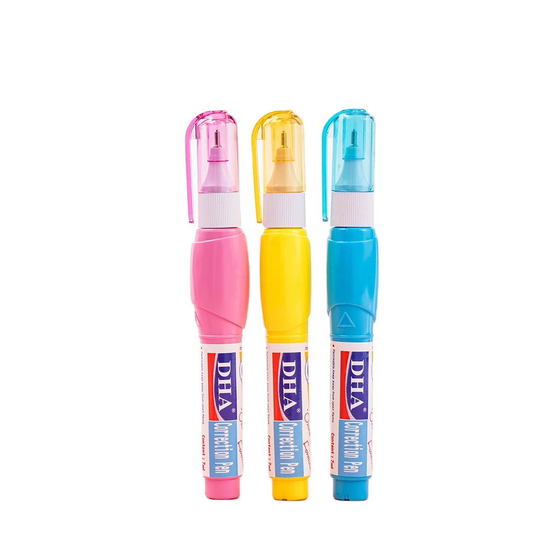 School Stationery Set Correction Fluid Hot Selling Ink Pen 4ml Correction Pen for School