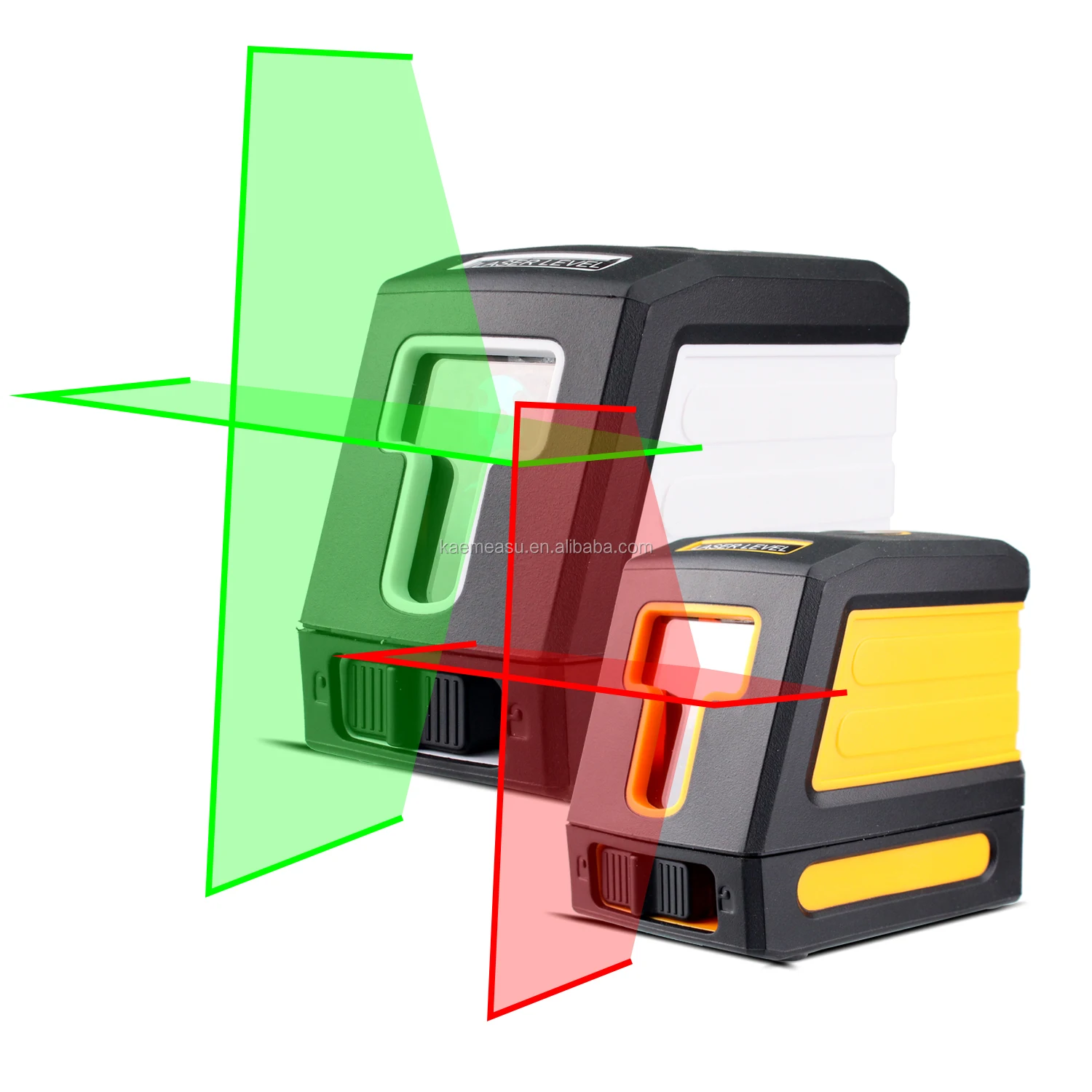 Self Leveling 360 2 Lines Red/Green Beam Laser Levels For Construction