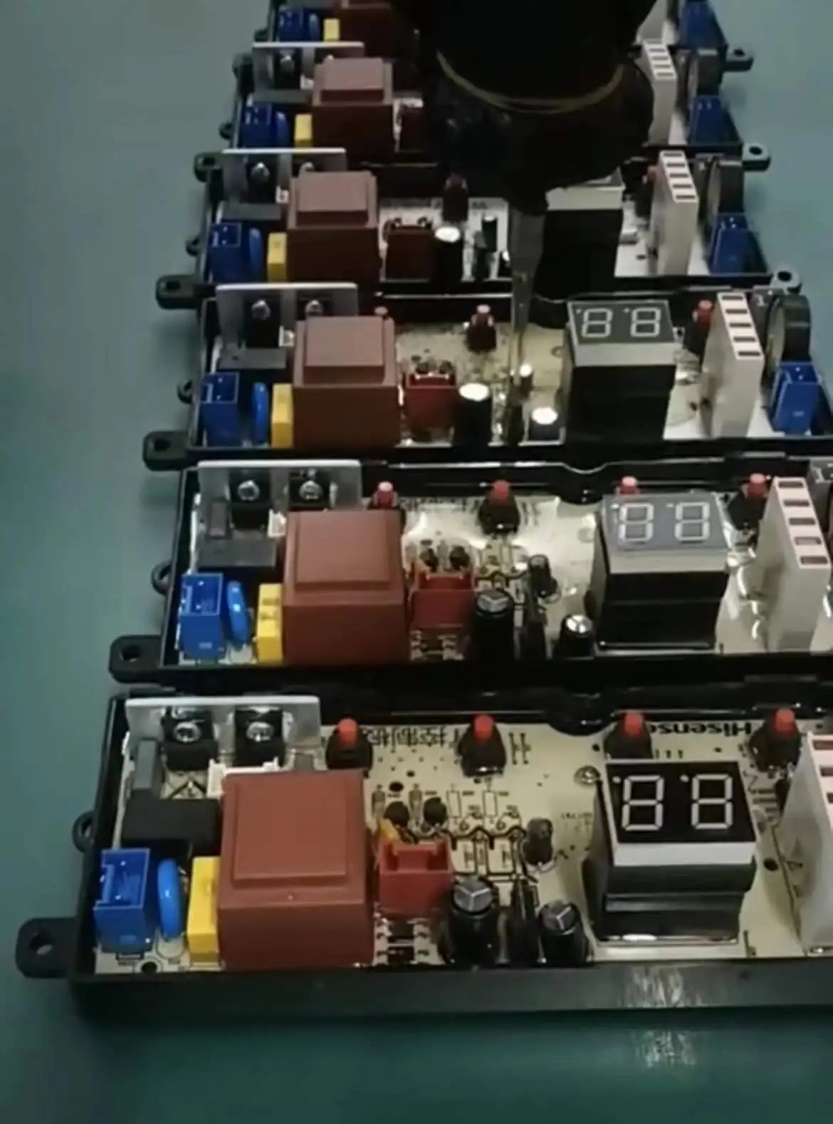 low viscosity twin pack clear electronic silicone transparent potting material