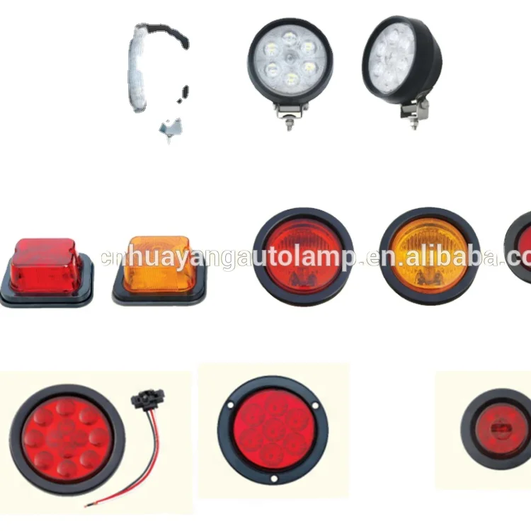 rectangle halogen driving light fit SUV OFF ROAD VEHICLE