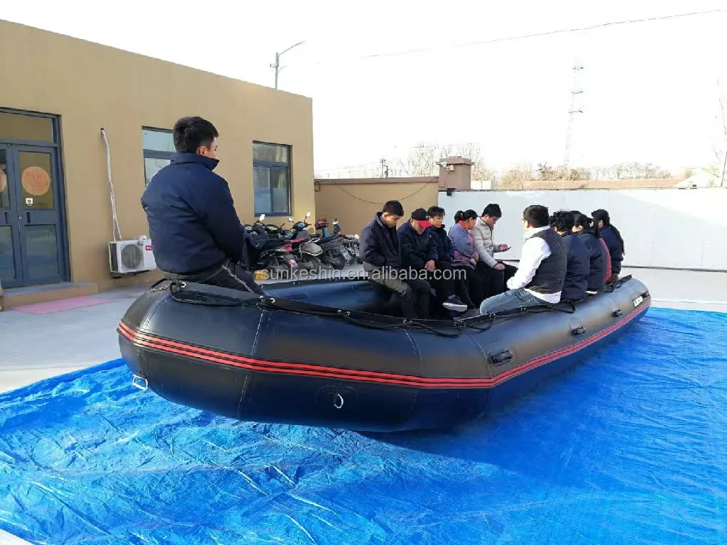 Hot sale SUNKESHIN 700cm white cheap inflatable boat for sale