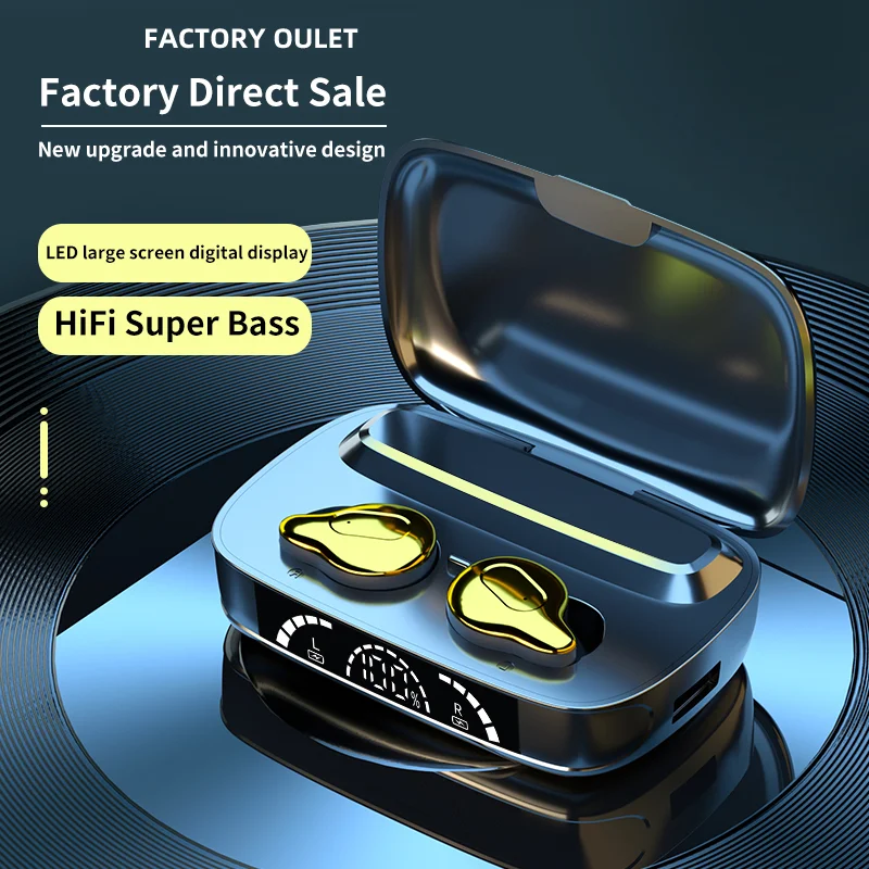 2021 Hot Sell C10 TWS BT Earbud Touch Waterproof Led Display Sport Music Headset Wireless Earphone audifonos top quality